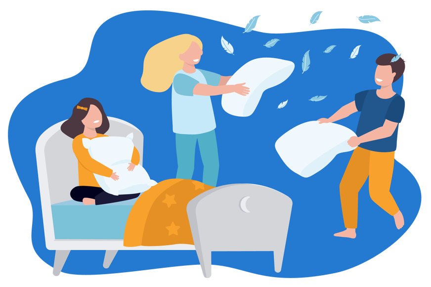 tipos de almohada ikea